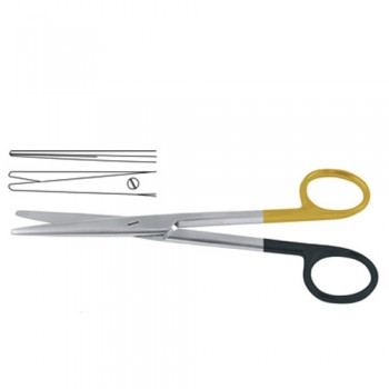 TC Mayo-Stille Dissecting Scissor Straight Stainless Steel, 14.5 cm - 5 3/4"
